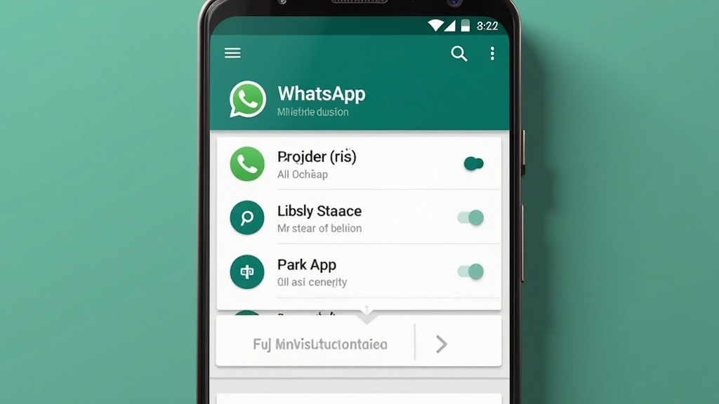 WhatsApp installation screen on Android showing permissions and package details